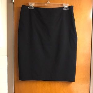 Black pencil skirt